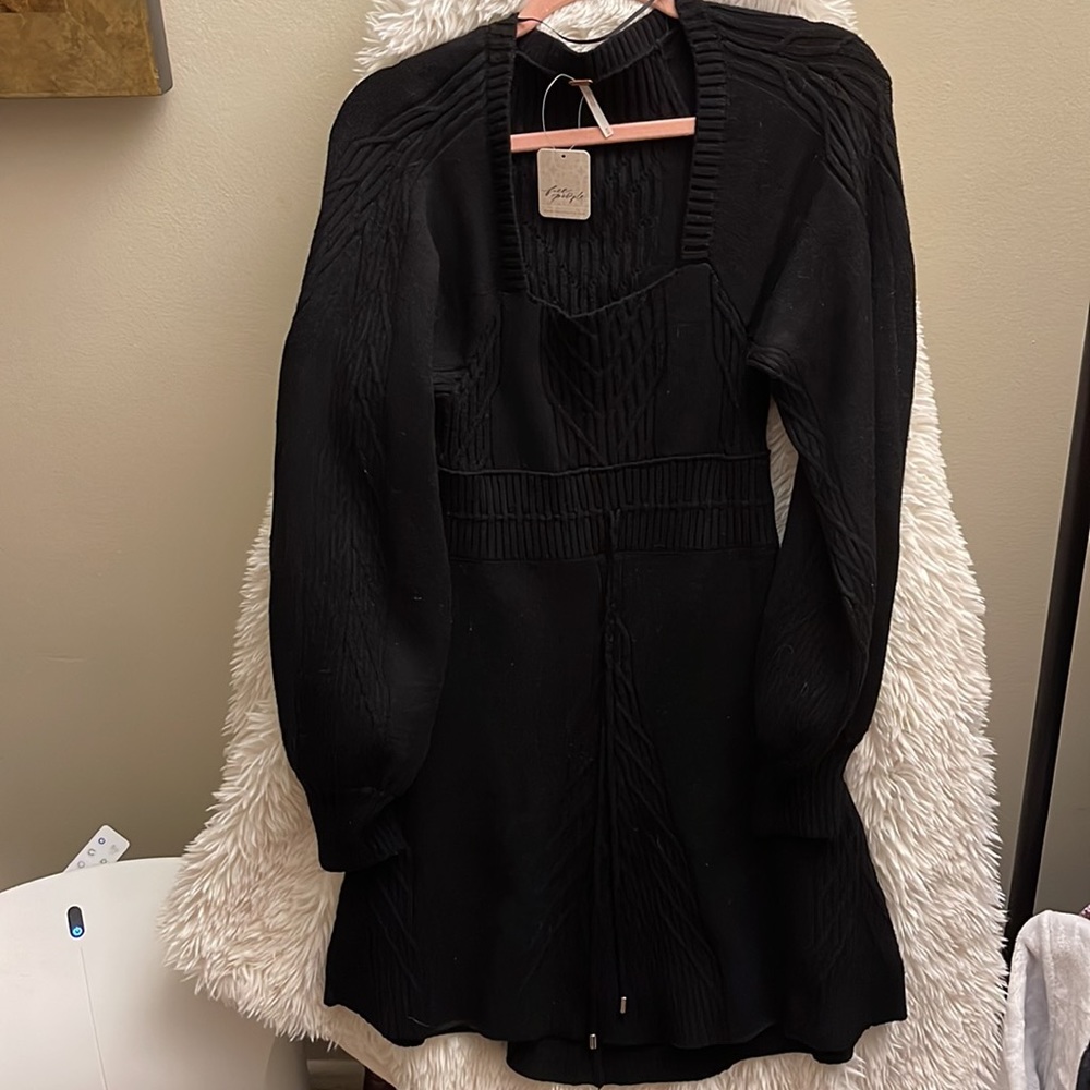 Free People Emmaline Sweater Dress - Picture 6 of 6